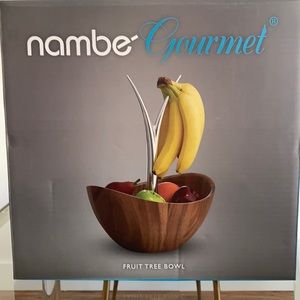 Nambe fruit tree bowl